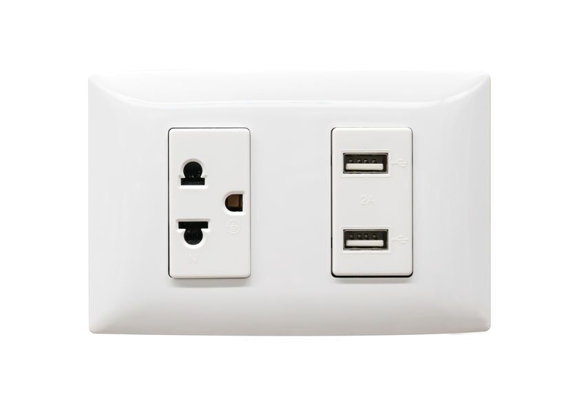 An electrical outlet
