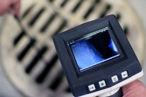 Sewer camera inspection